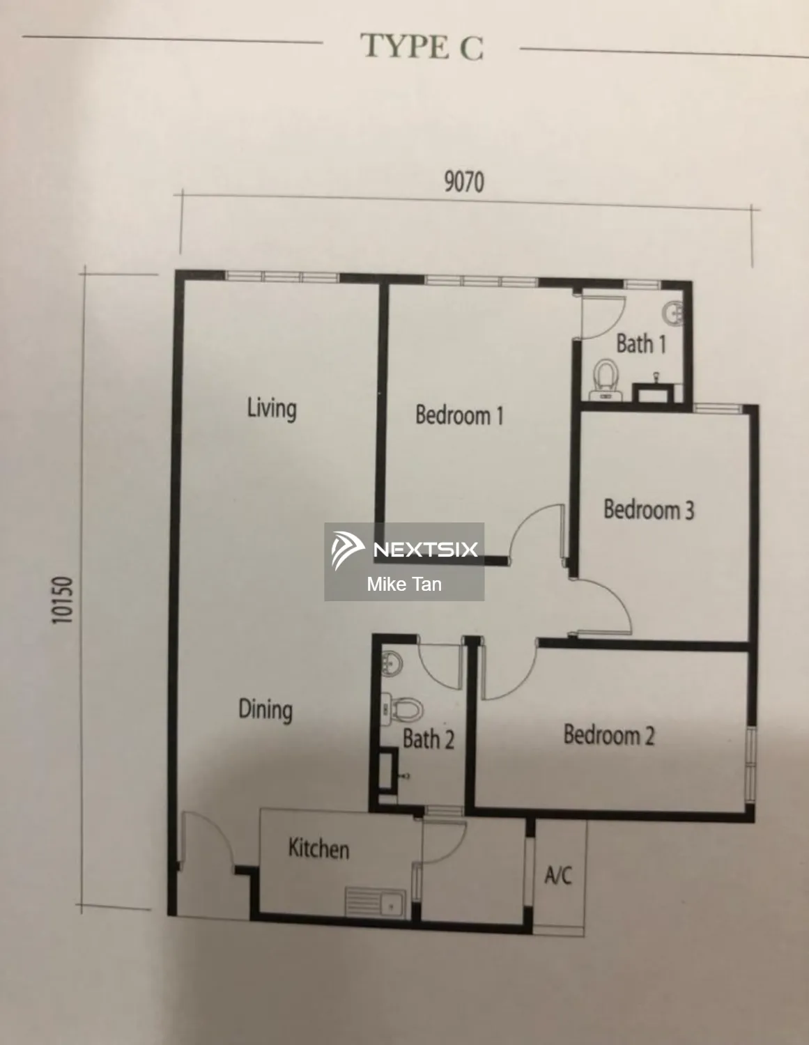 Apartment floor plan - Image 1