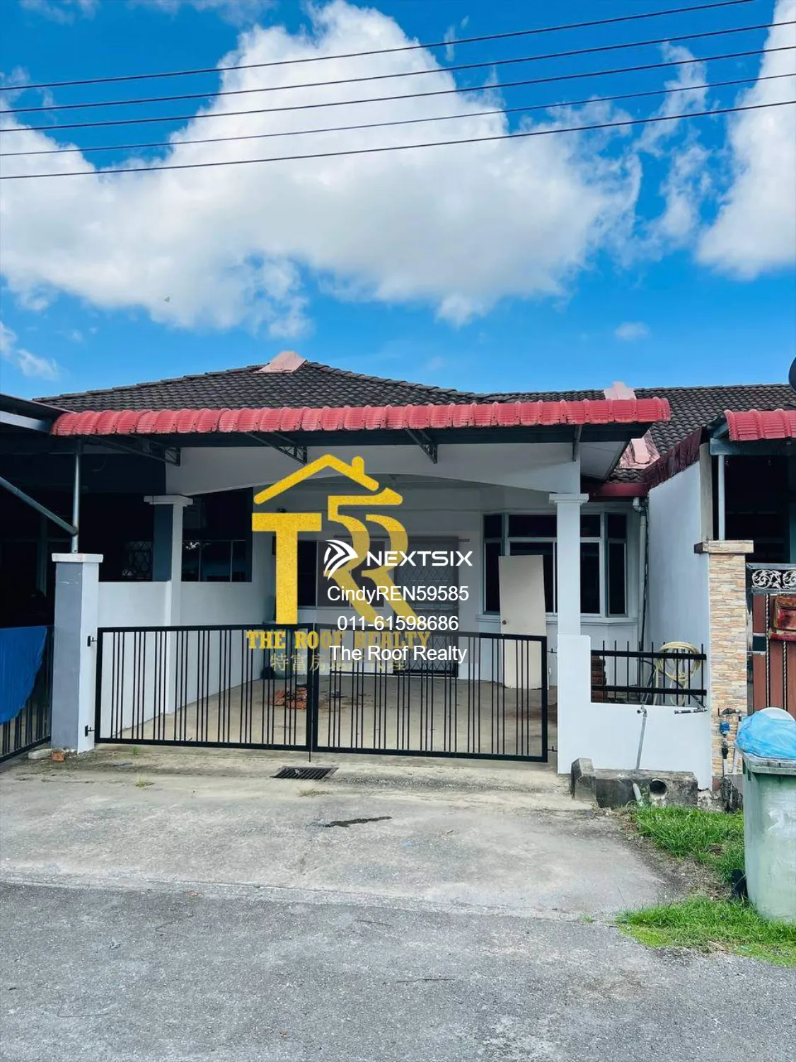 Single Storey Terrace Intermediate House - Desa Indah 3, Permy