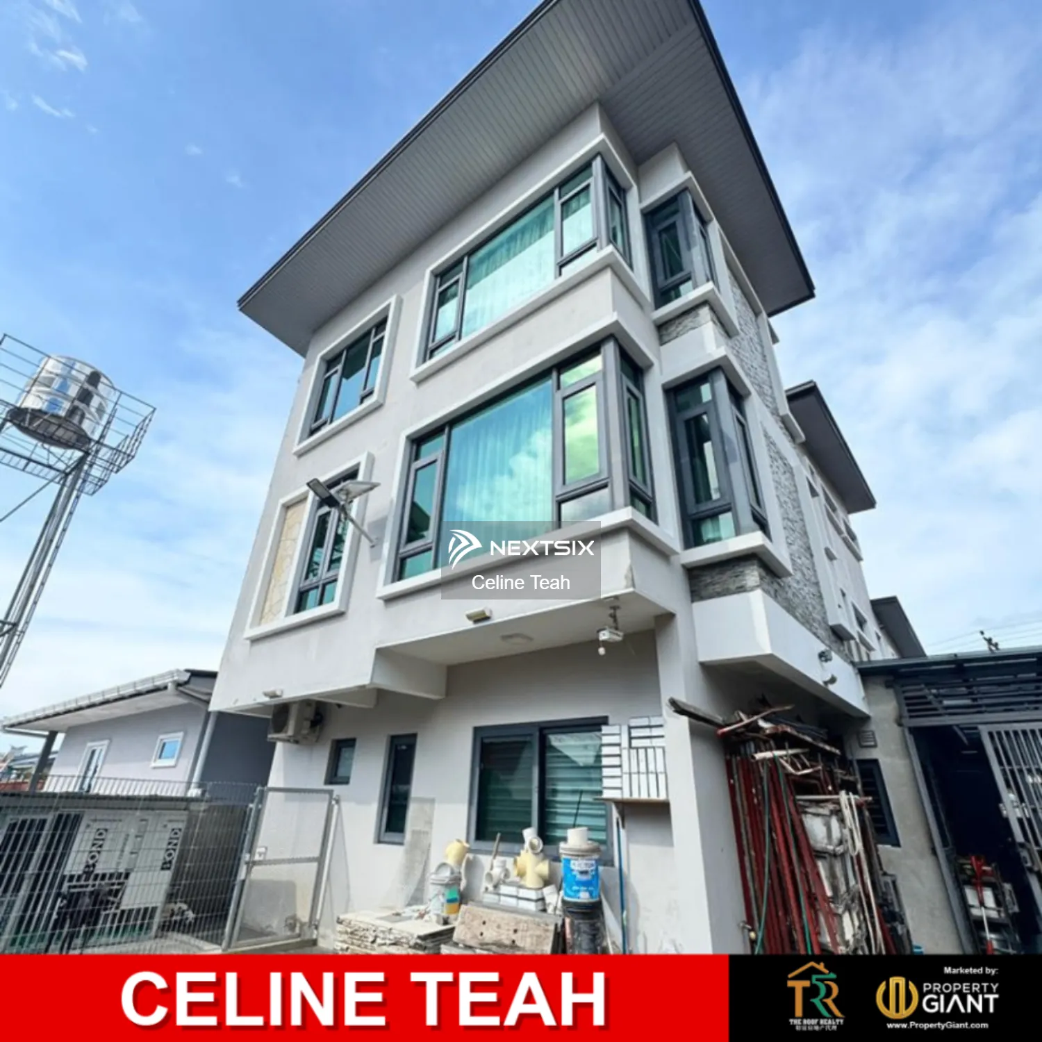 3 Storey Modern Semi Detached House