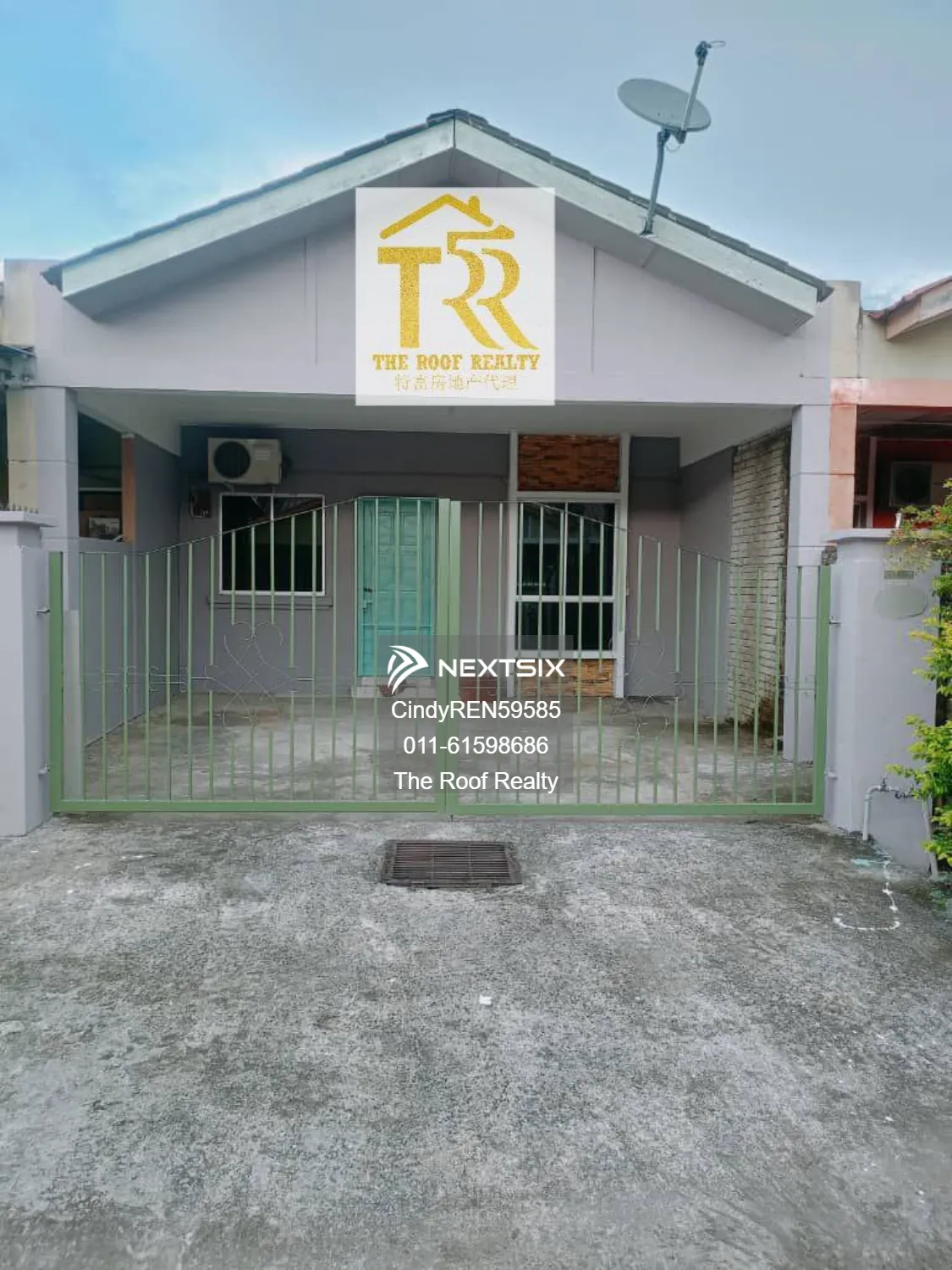 Single Storey Terrace Intermediate House - Senadin