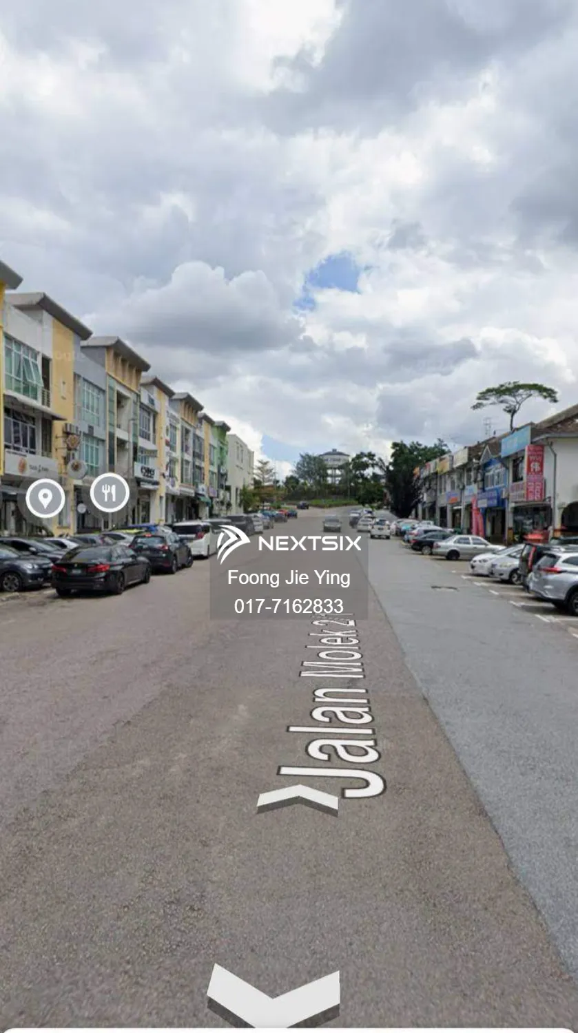 Taman Molek, 2 Storey Shop Lot For Sale