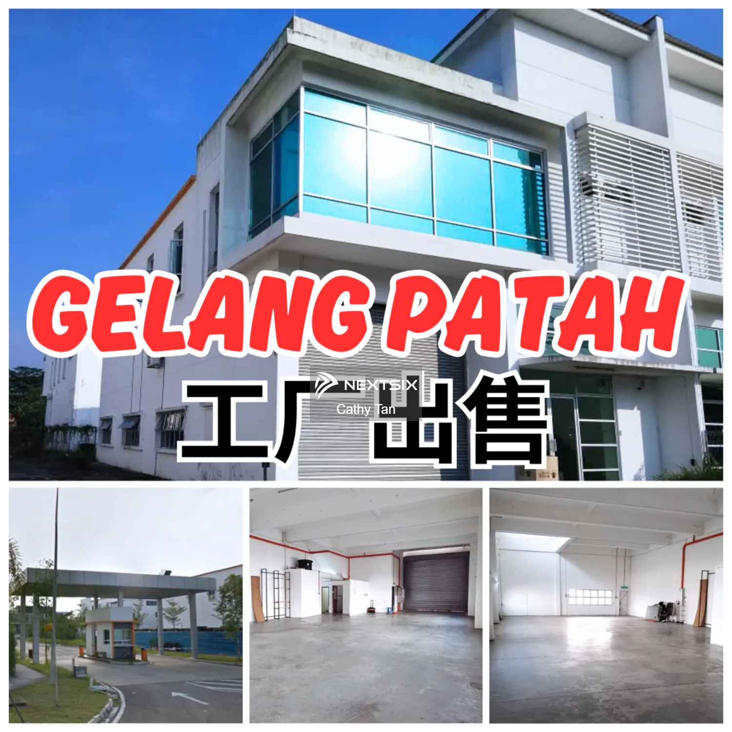 Semi-D Factory For Sale in Gelang Patah Johor