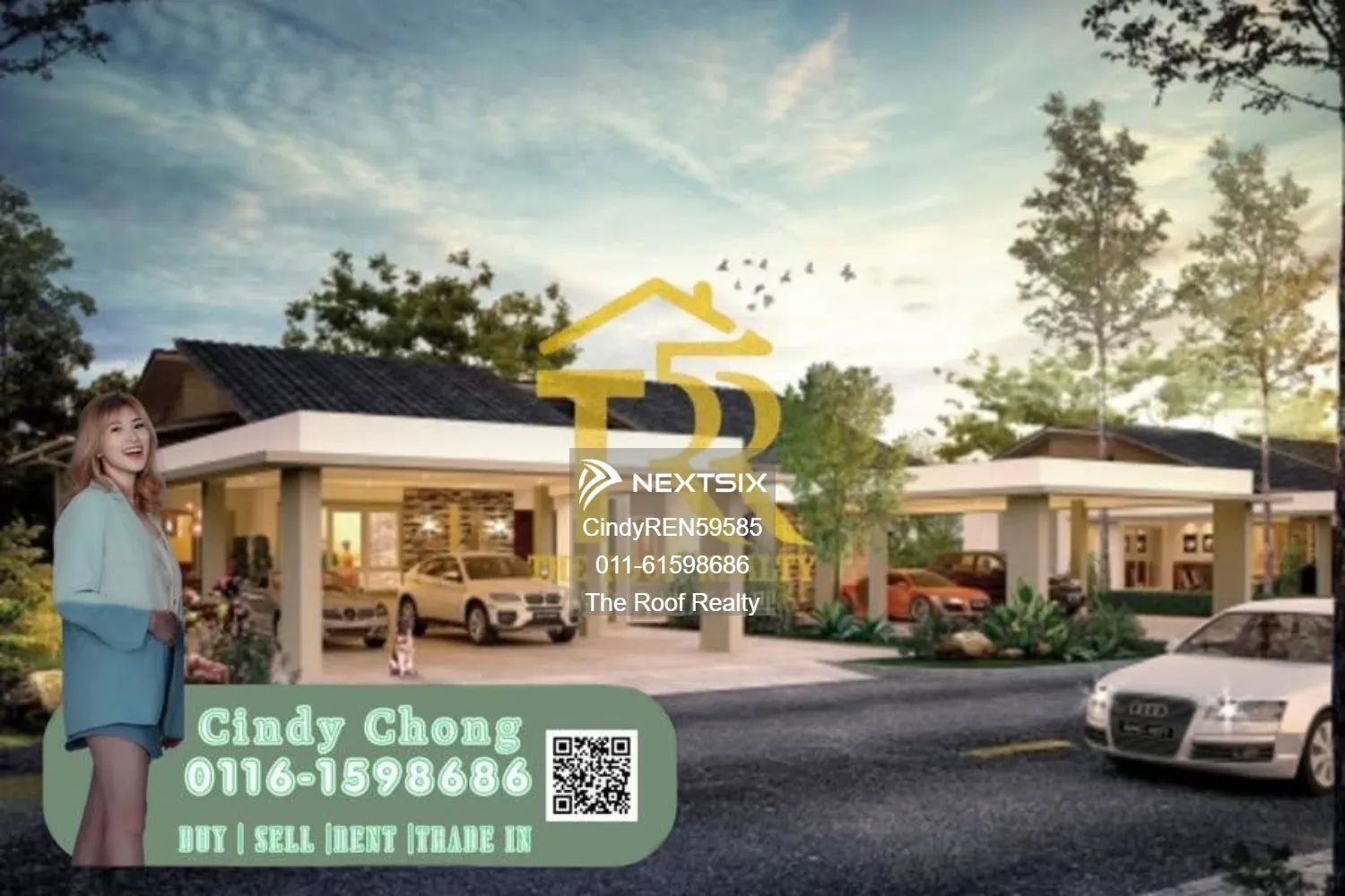 Single Storey Semi Detached House - Southlake