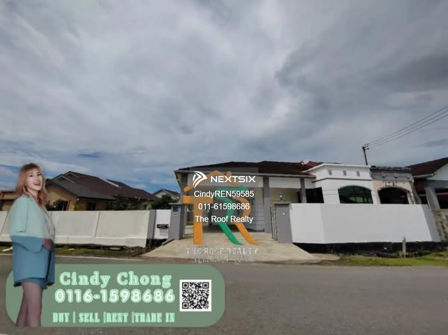 Single Storey Semi Detached House - Senadin