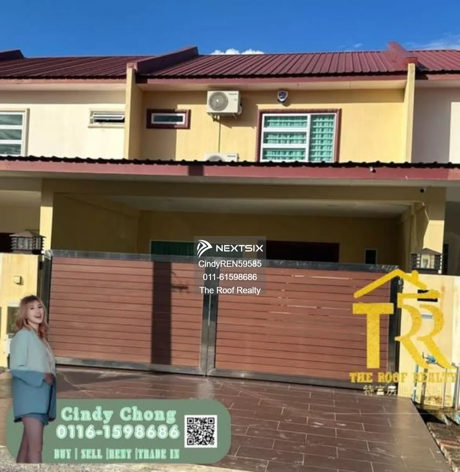Double Storey Terrace Intermediate House - Kin Link Villa, Sg Rait Bakam