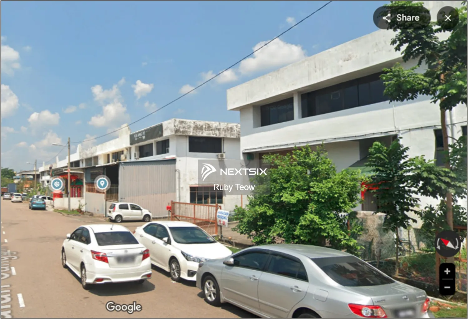 Taman Desa Cemerlang - 1.5 Storey Terrace Factory for Rent
