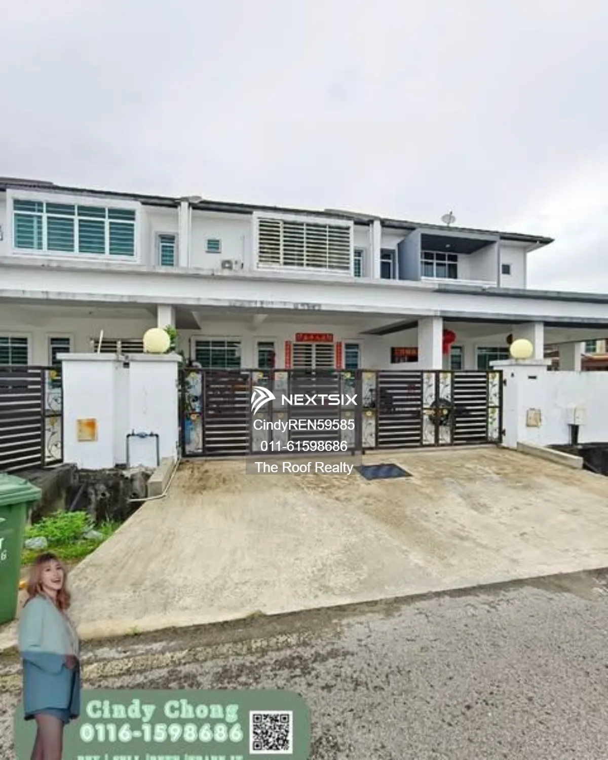 Double Storey Terrace Intermediate House - Riam
