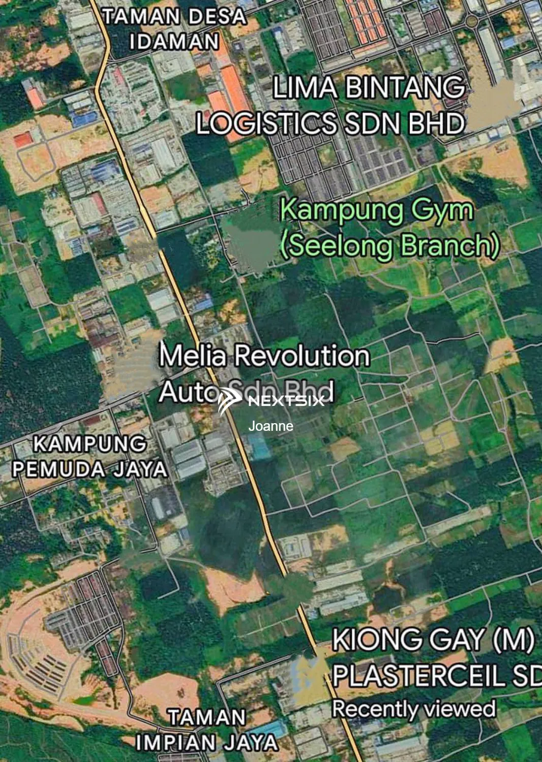 6.5 Acres Industrial Land @ Jalan Seelong Jaya, Seelong, Senai, Johor