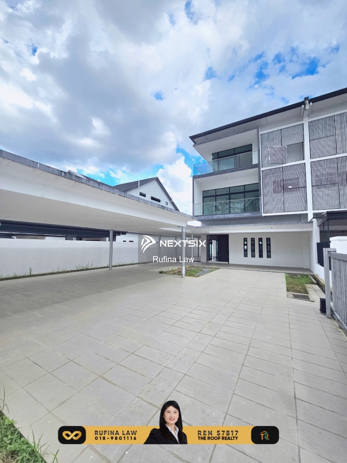 3-sty Terrace/Link House For Sale in Kuching Sarawak