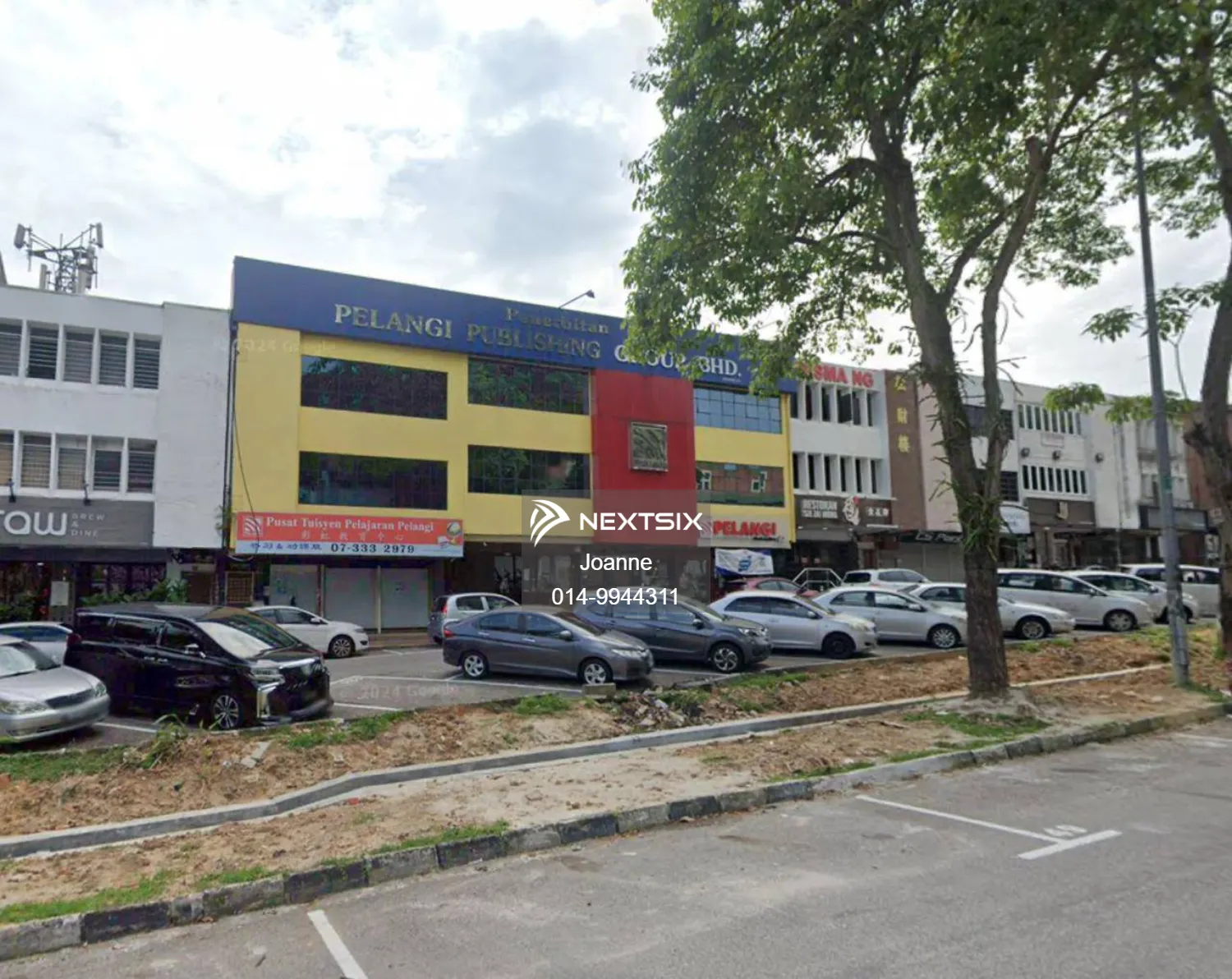 3 Storey Shoplot (Whole Block) @ Taman Pelangi, Jalan Pingai, Jb Town