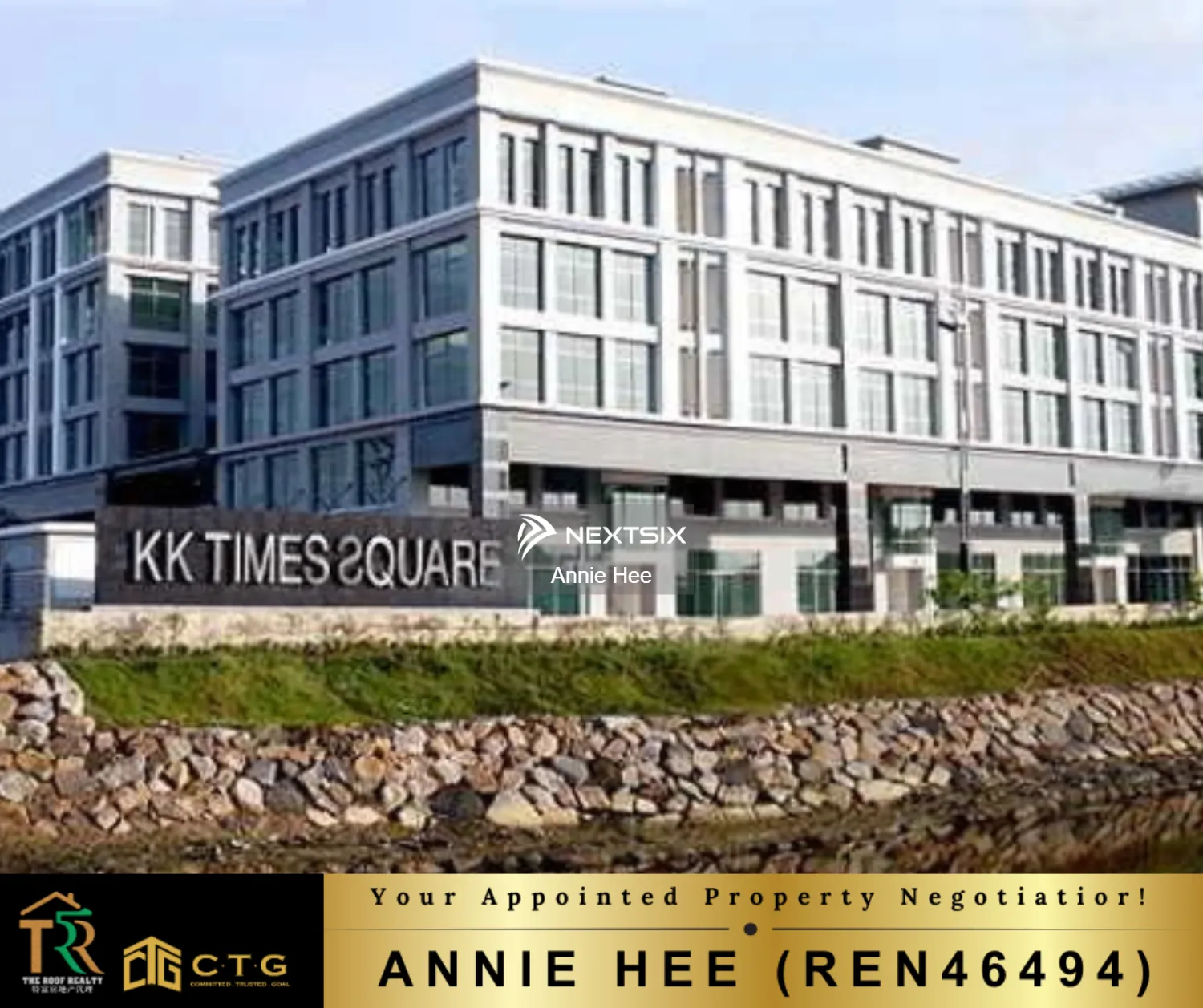 KK TIMES SQUARE ONE BLOCK SHOPLOTS | 6 Storey FOR SALE