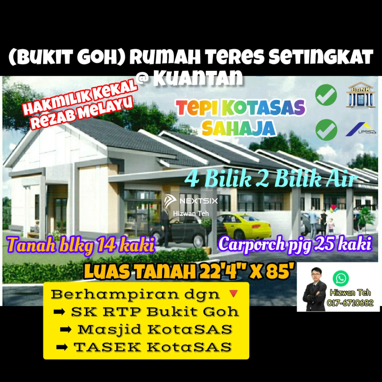 (Bukit Goh) Rumah Teres Setingkat @ Kuantan