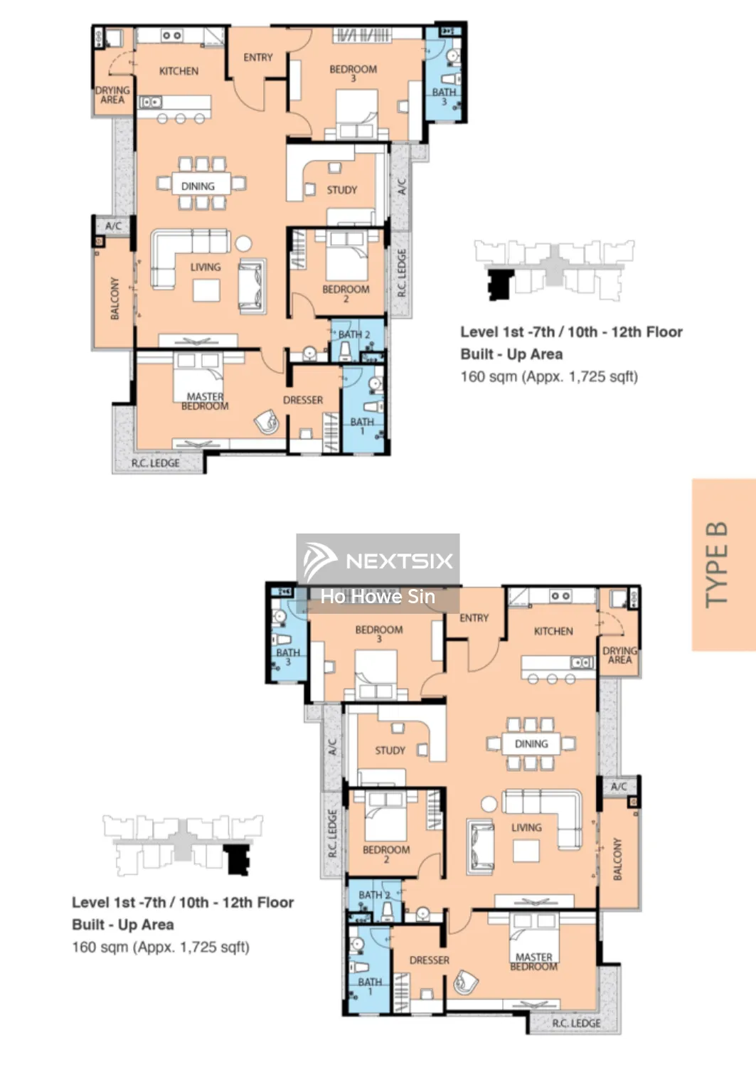 Condominium floor plan - Image 1