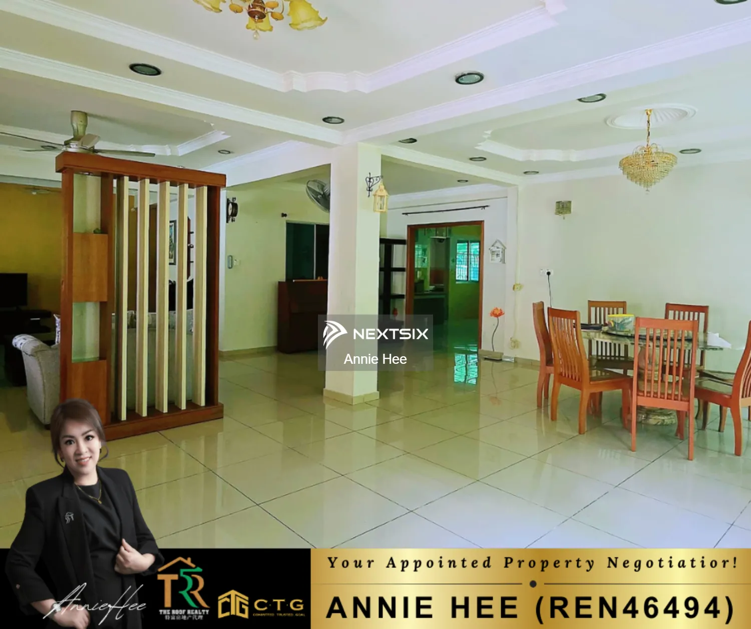 CL999 Likas Double Storey Terrace Corner FOR SALE