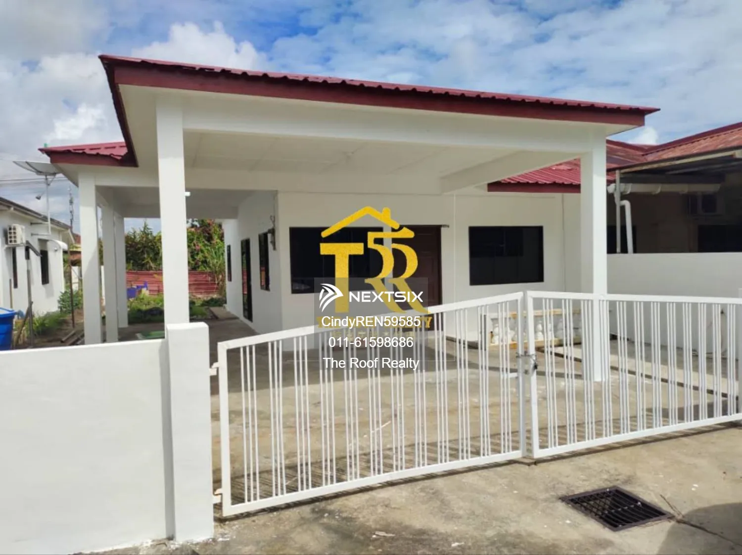 Single Storey Terrace Corner House - Desa Indah, Permyjaya