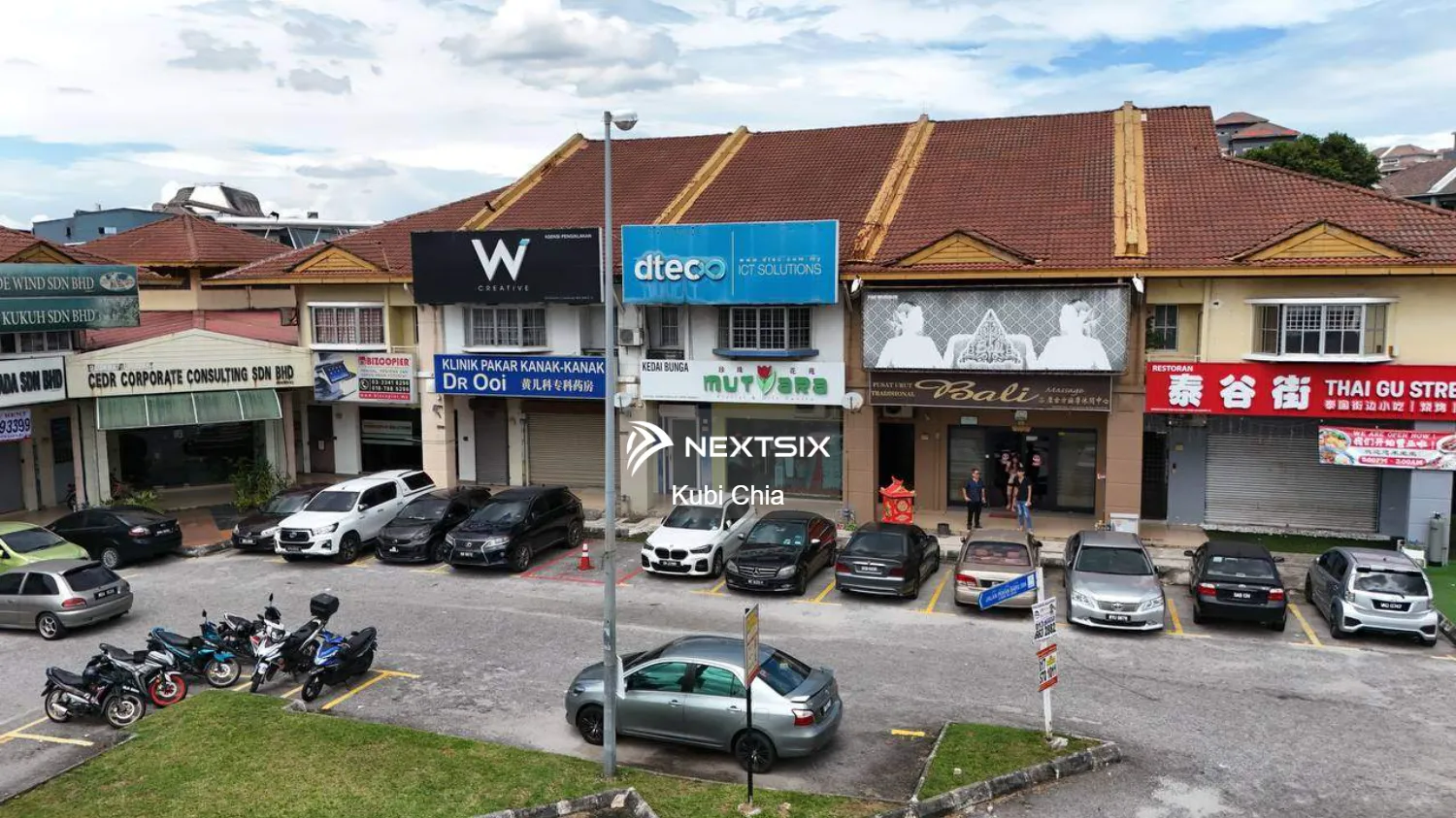 Meru Jalan Pekan Baru, Behind Klang parade