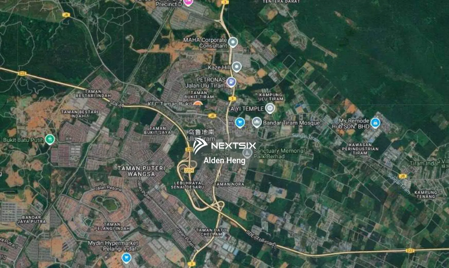 Industrial Land For Sale in Ulu Tiram Johor