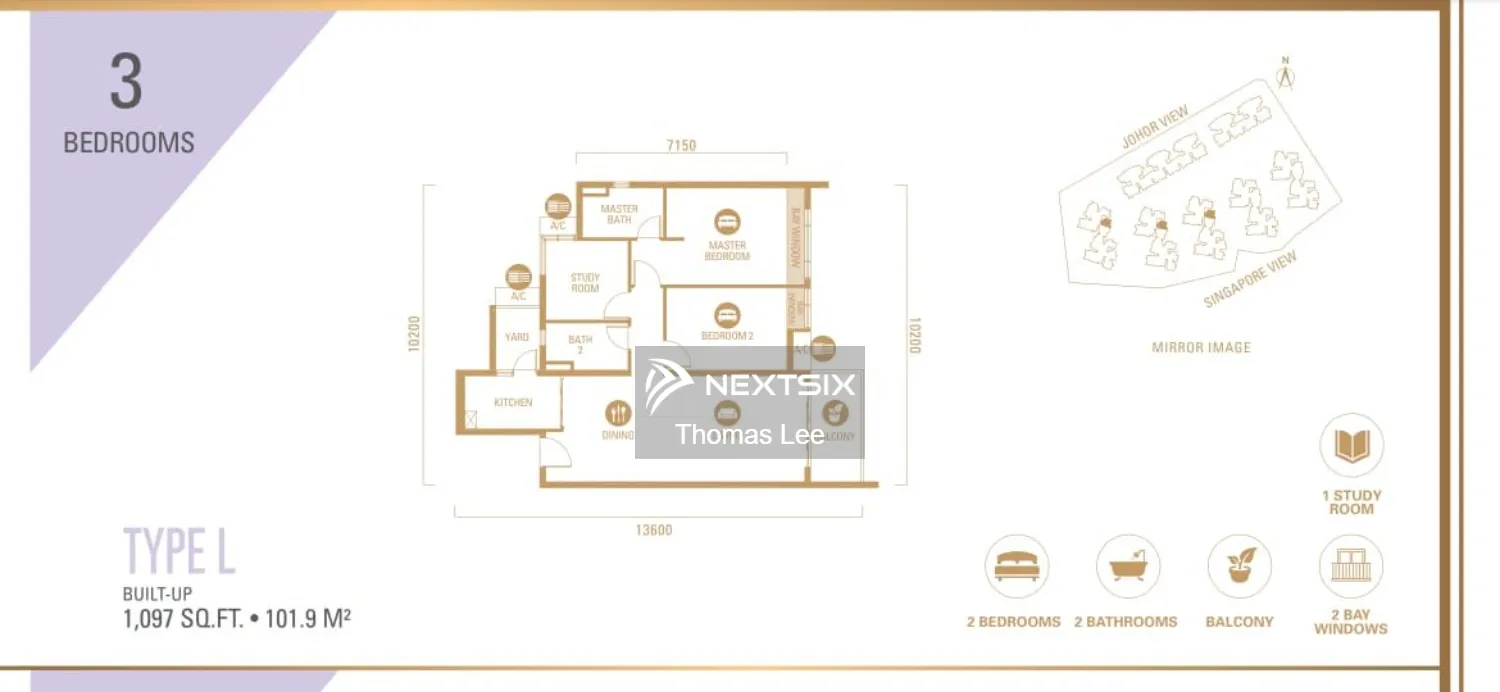 Serviced Residence floor plan - Image 2