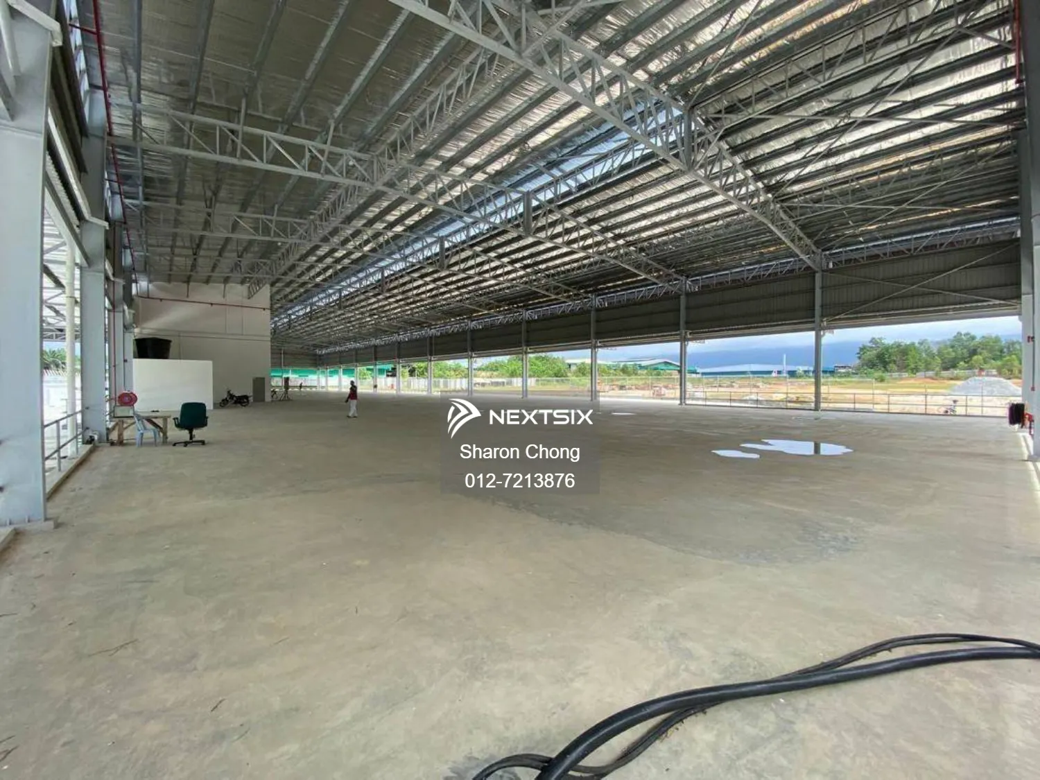 Medium Industry Kawasan Perindustrian Kota Tinggi Open Shed Detached Factory For Sale