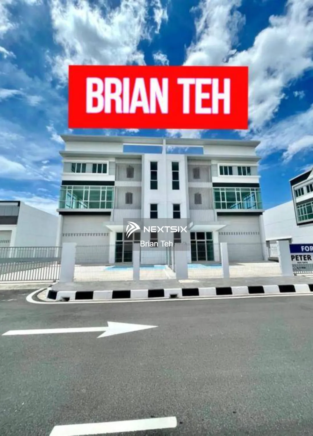 Golden Gateway For Rent Light Industry Factory 3 Sty Semi D at Valdor Batu Kawan