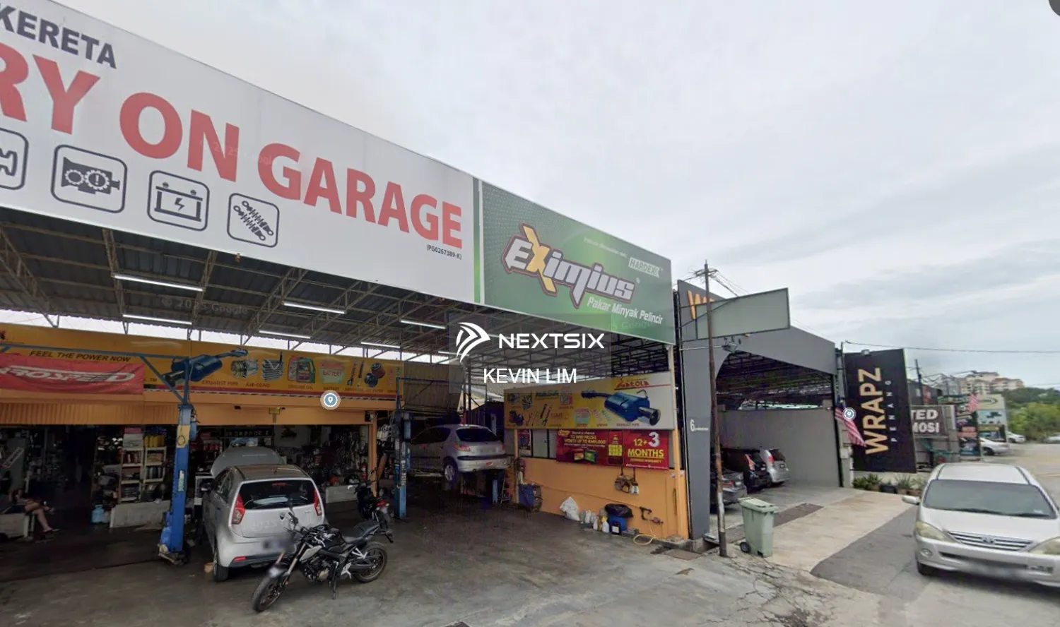Commercial Shop Semi D Rent Bayan Baru Lepas Main Road Sunshine