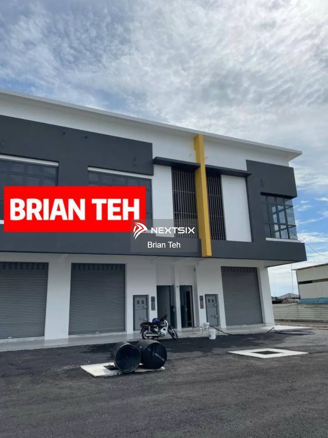 1.5 Sty Terrace Light Industrial Factory Rent at Batu Maung Beringin