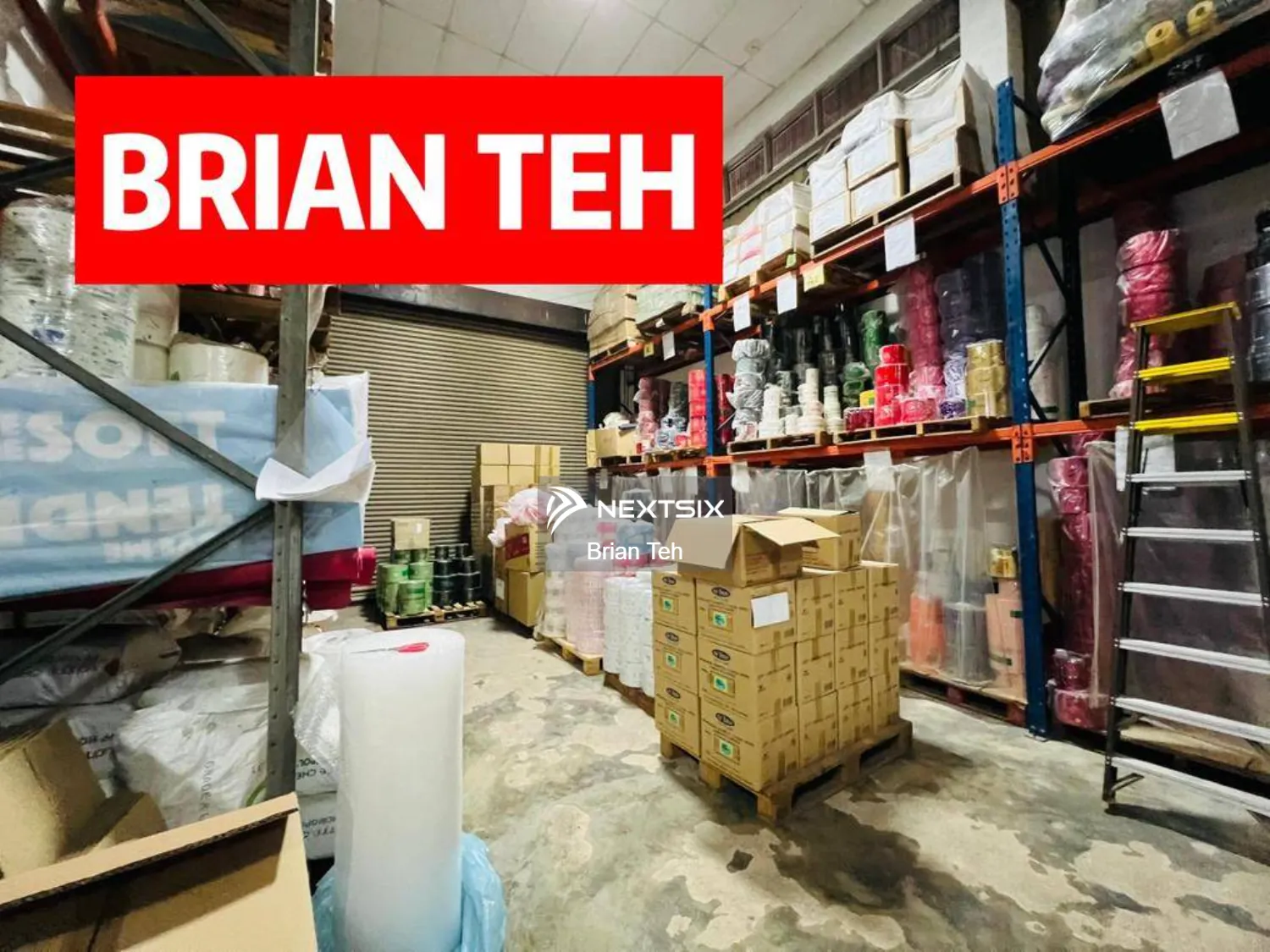 1.5 Storey Factory Warehouse For Rent at Nibong Tebal.