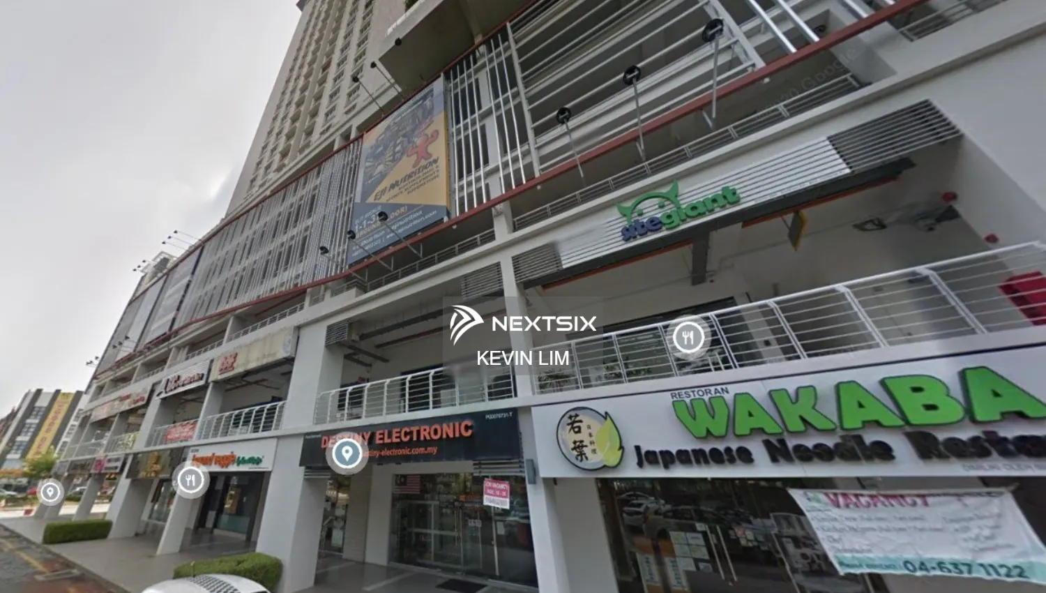 Office Shop Rent 1548sf Elit Avenue Bayan Baru Main Road