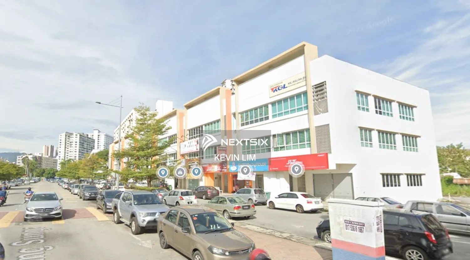 3 Storey Skyline Shop Office rent Jelutong Sg Pinang