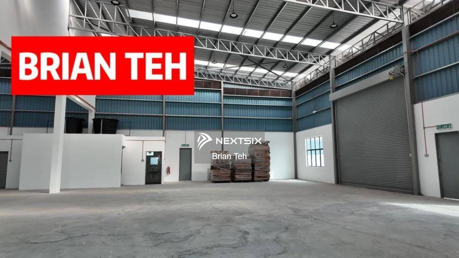1.5 Storey Semi Detached Light Industrial Factory For Rent at Valdor Industrial Park