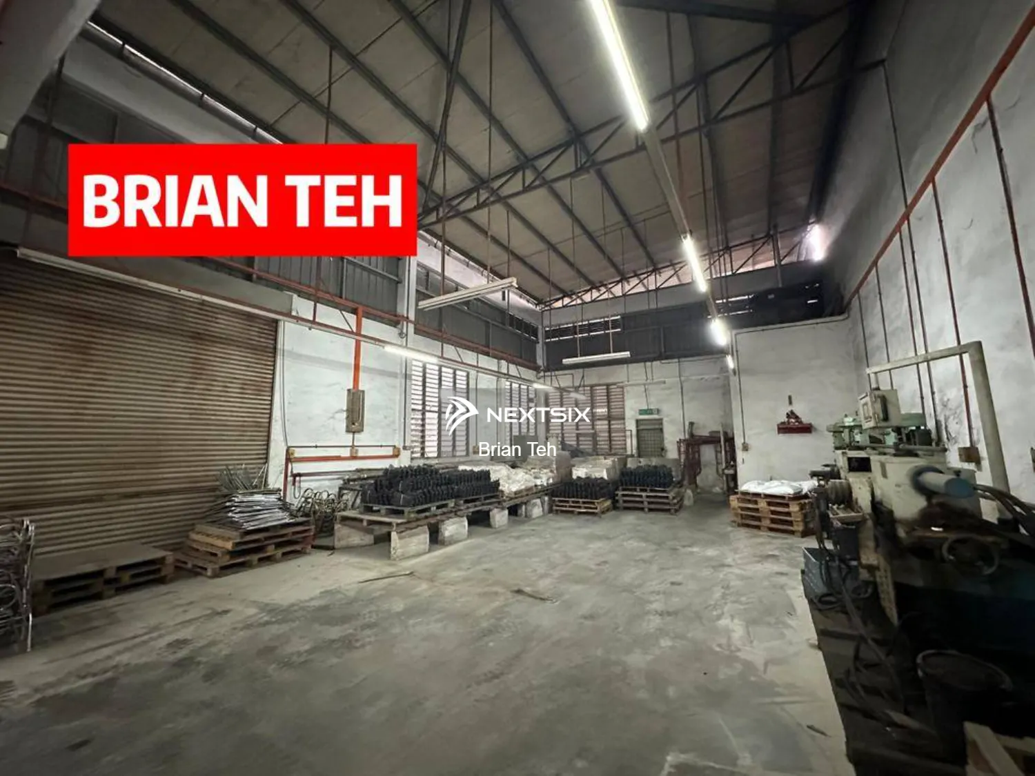 1.5 Storey Semi Detached Factory Light Industry For Rent at Permtang tinggi