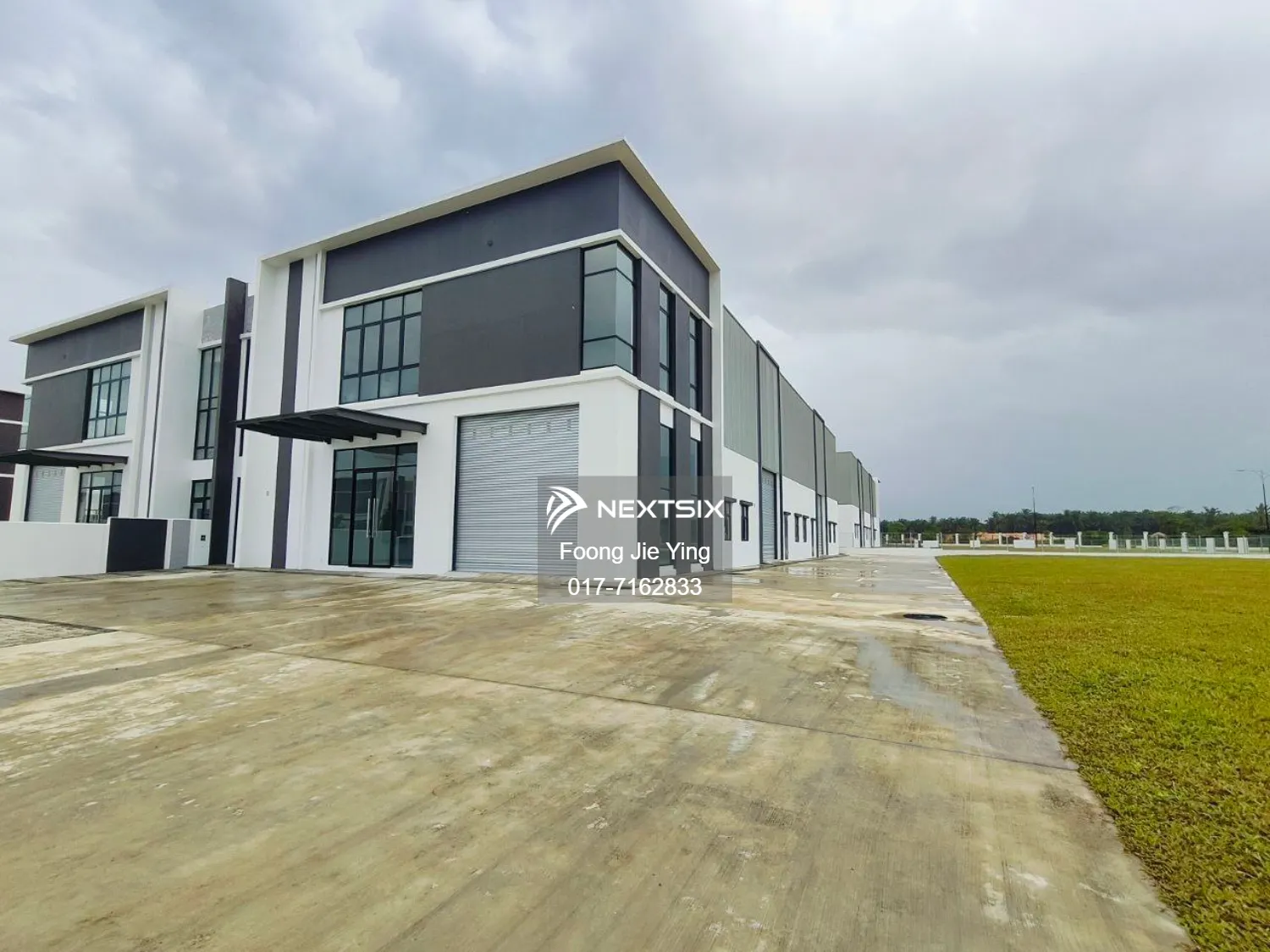 Senai Eco Business Park 2, 1.5 Storey Semi-Detached Corner Factory