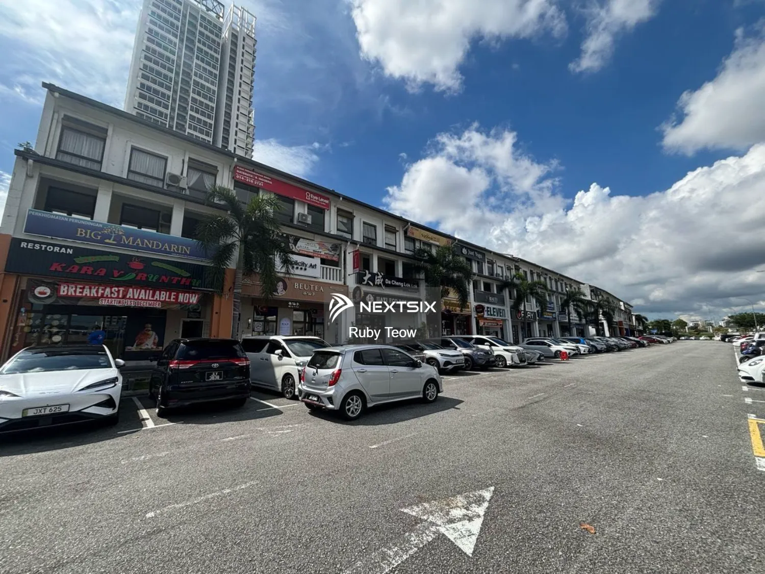 Eco Botanic City - 3 Storey Shop Lot (Tenanted) for Sale