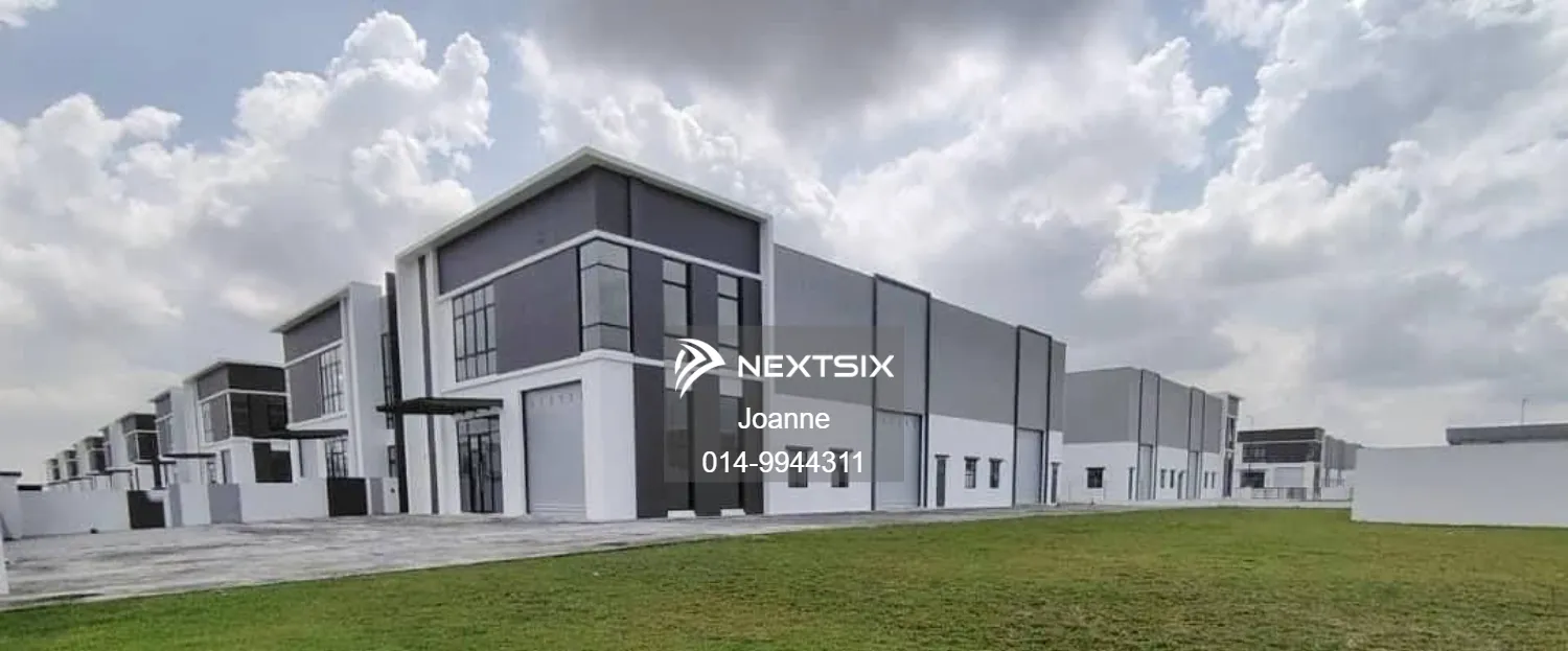 Brand New 1.5 Storey Semi D Factory @ Eco Business Park 2, Jalan Ekoperniagann x, Sac, Senai Airport City