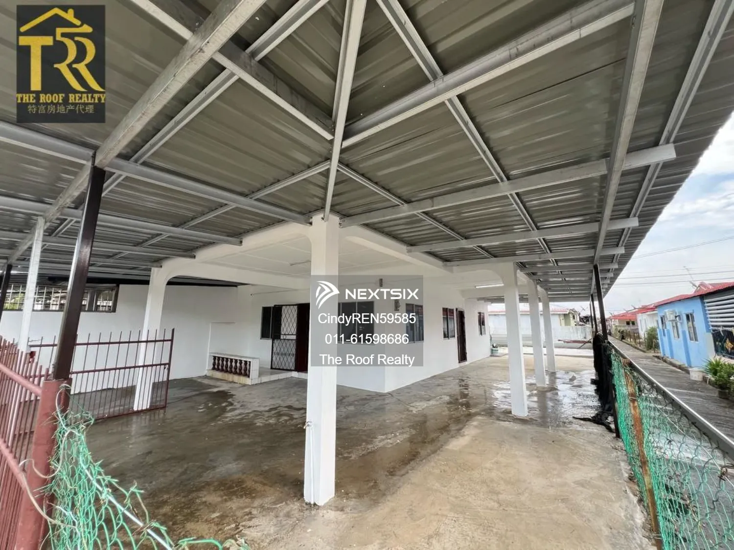 Single Storey Terrace Corner House - Permyjaya