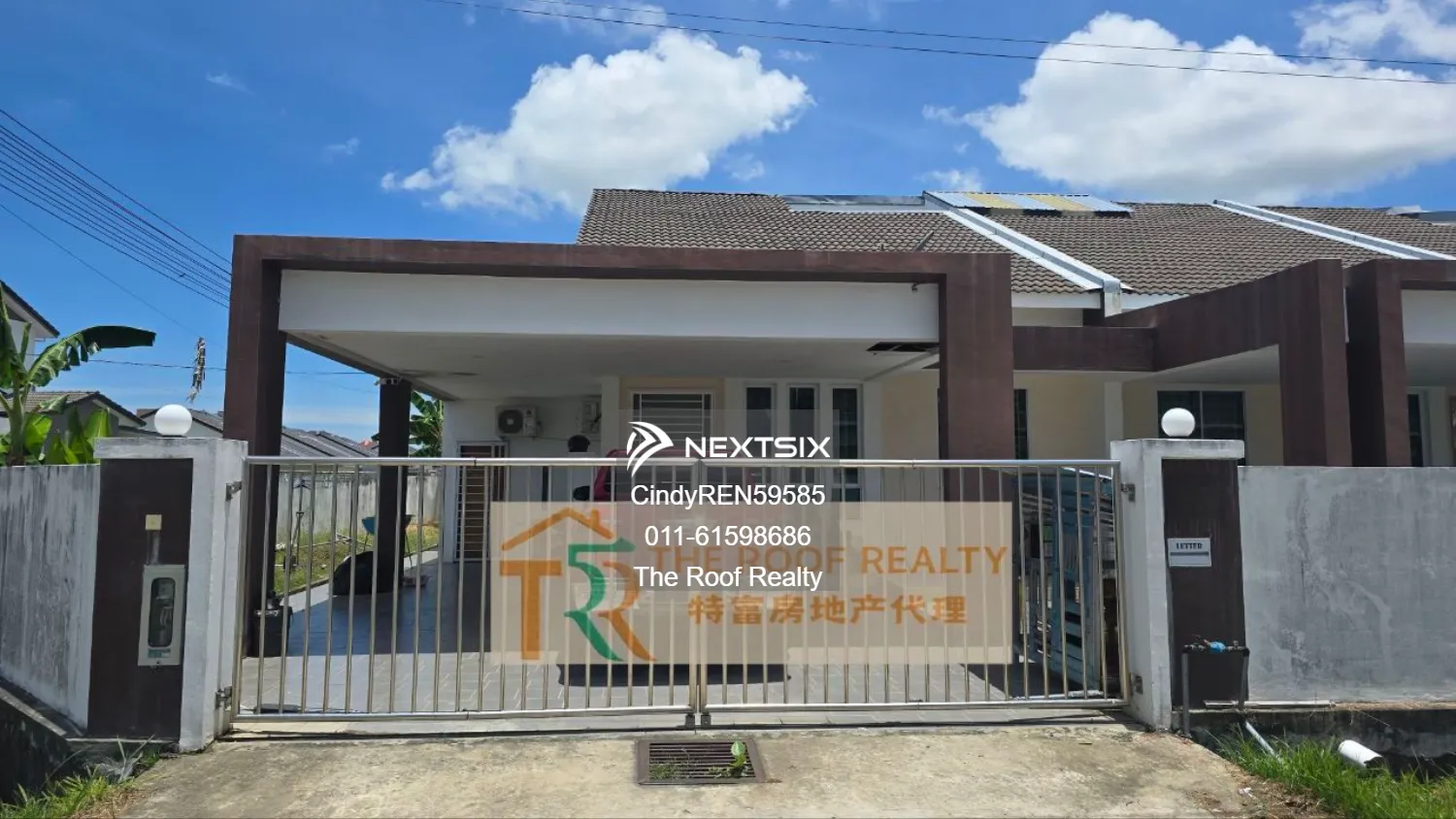 Single Storey Terrace Corner House - Interhill