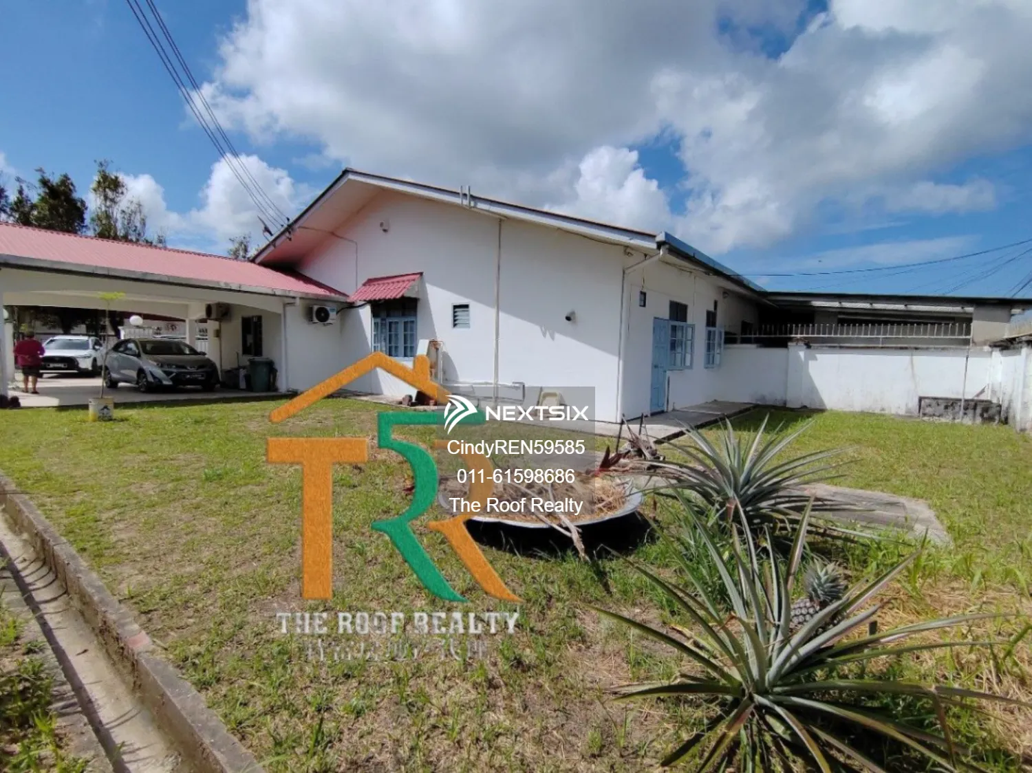 Single Storey Terrace Corner House - MDL Garden