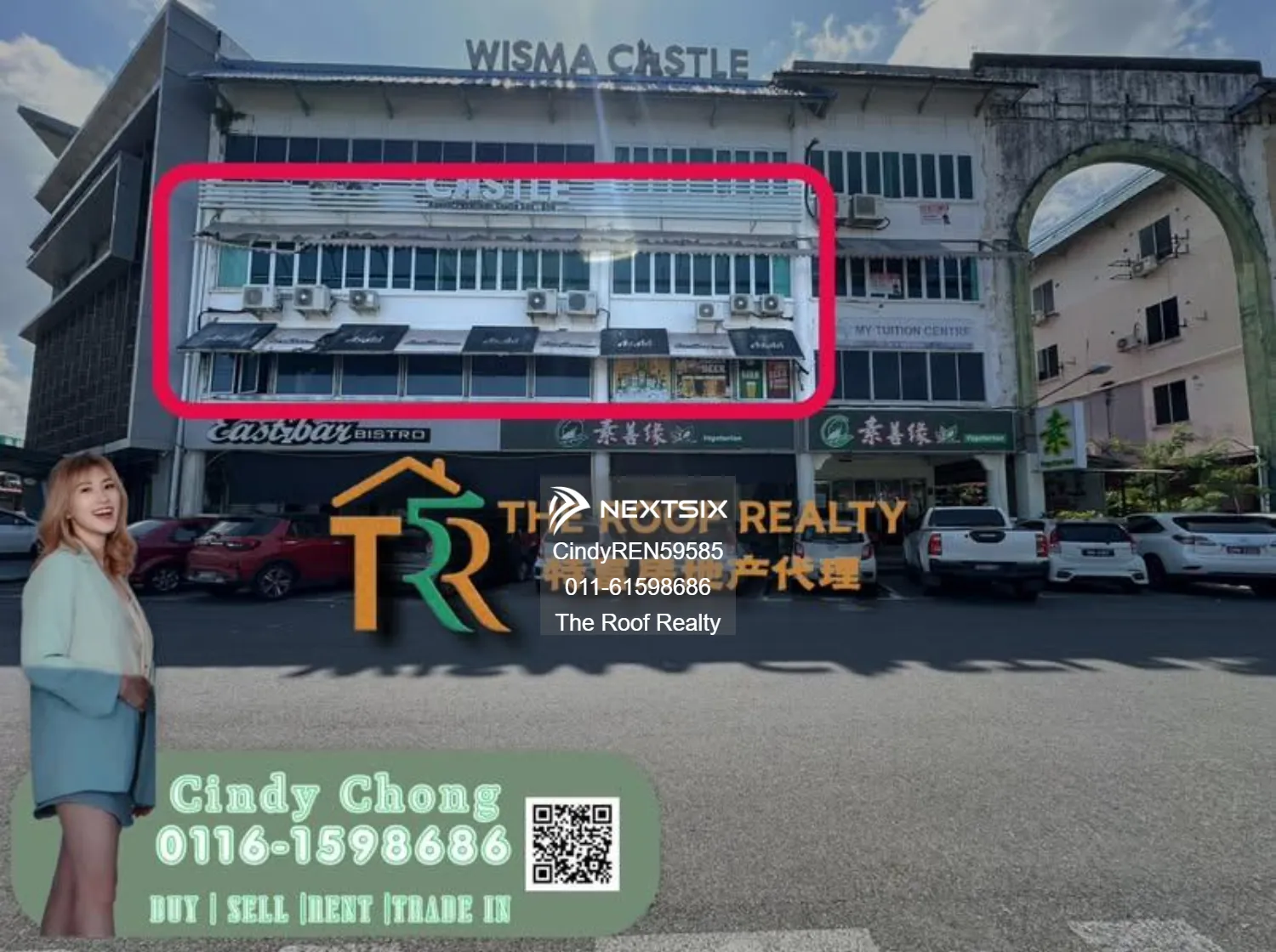 Four Storey Intermediate Shoplot - Waterfront