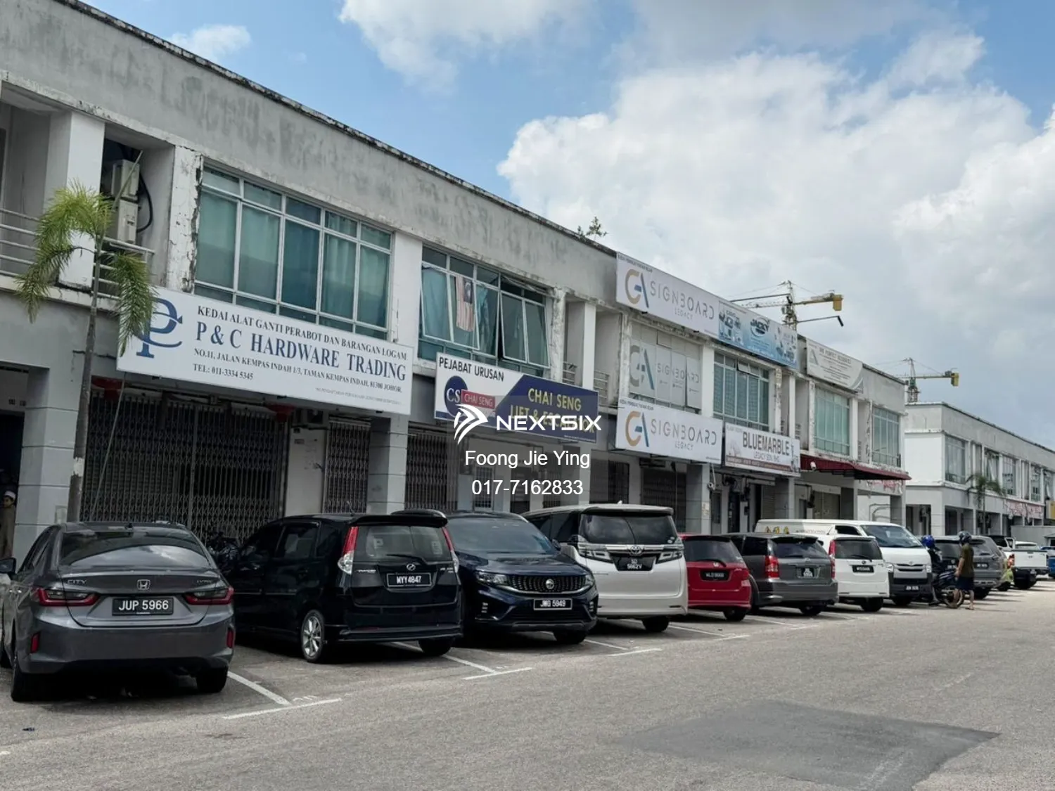 Kempas Indah, 2 Storey Shop Lot Corner Lot
