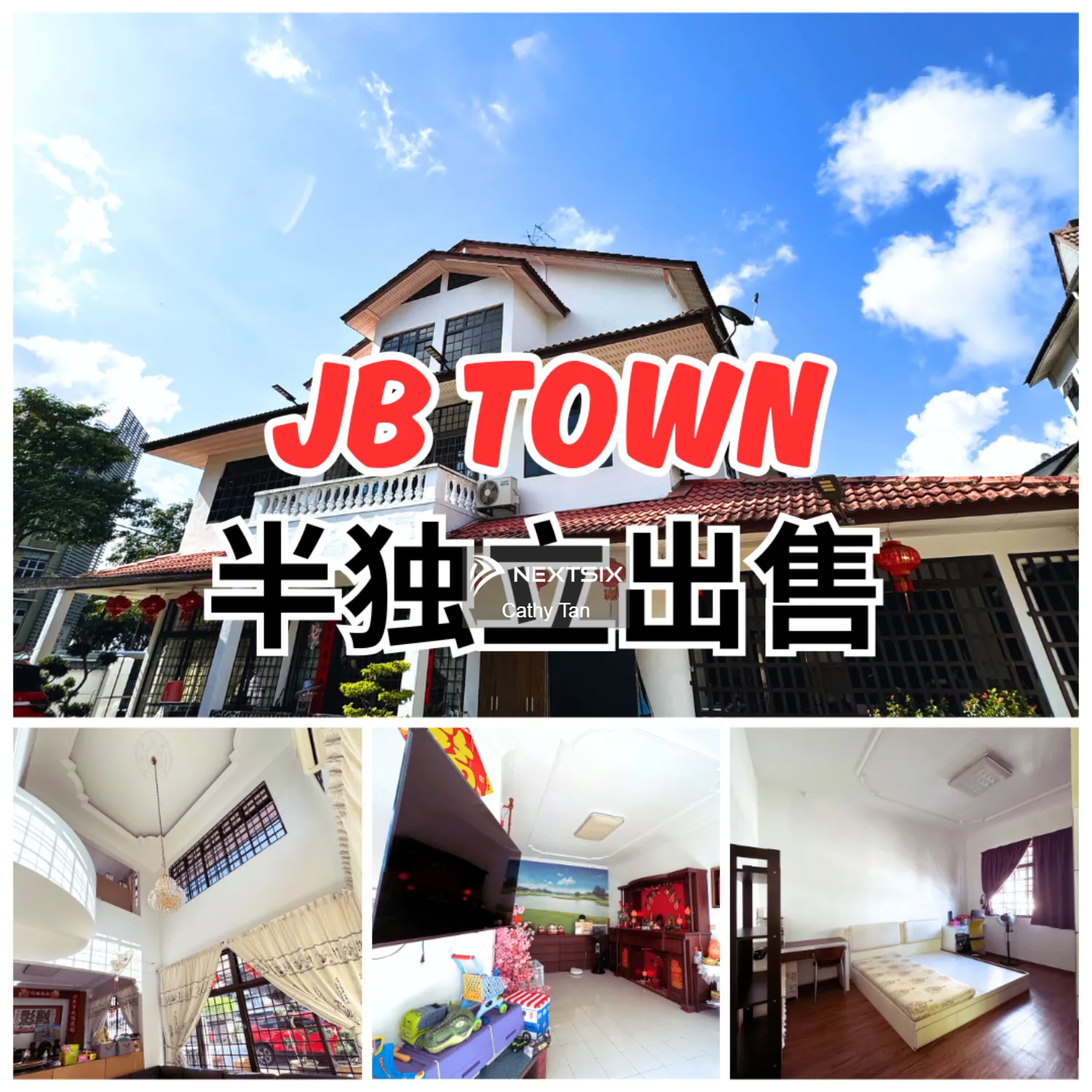 Semi-detached House For Sale in Johor Bahru Johor