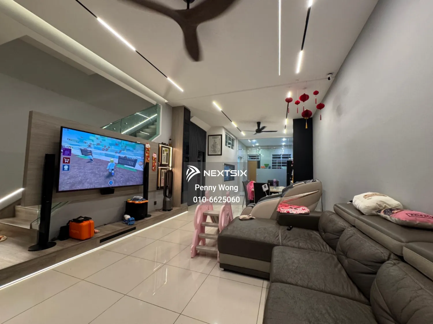 LA Garden JP perdana Double storey house for sale