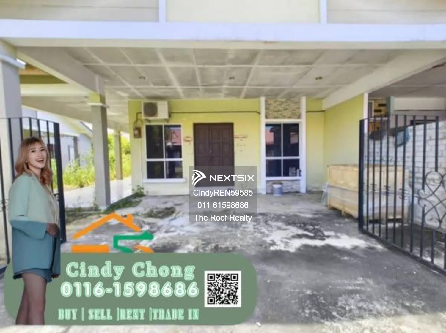 1-sty Terrace/Link House For Sale in Miri Sarawak
