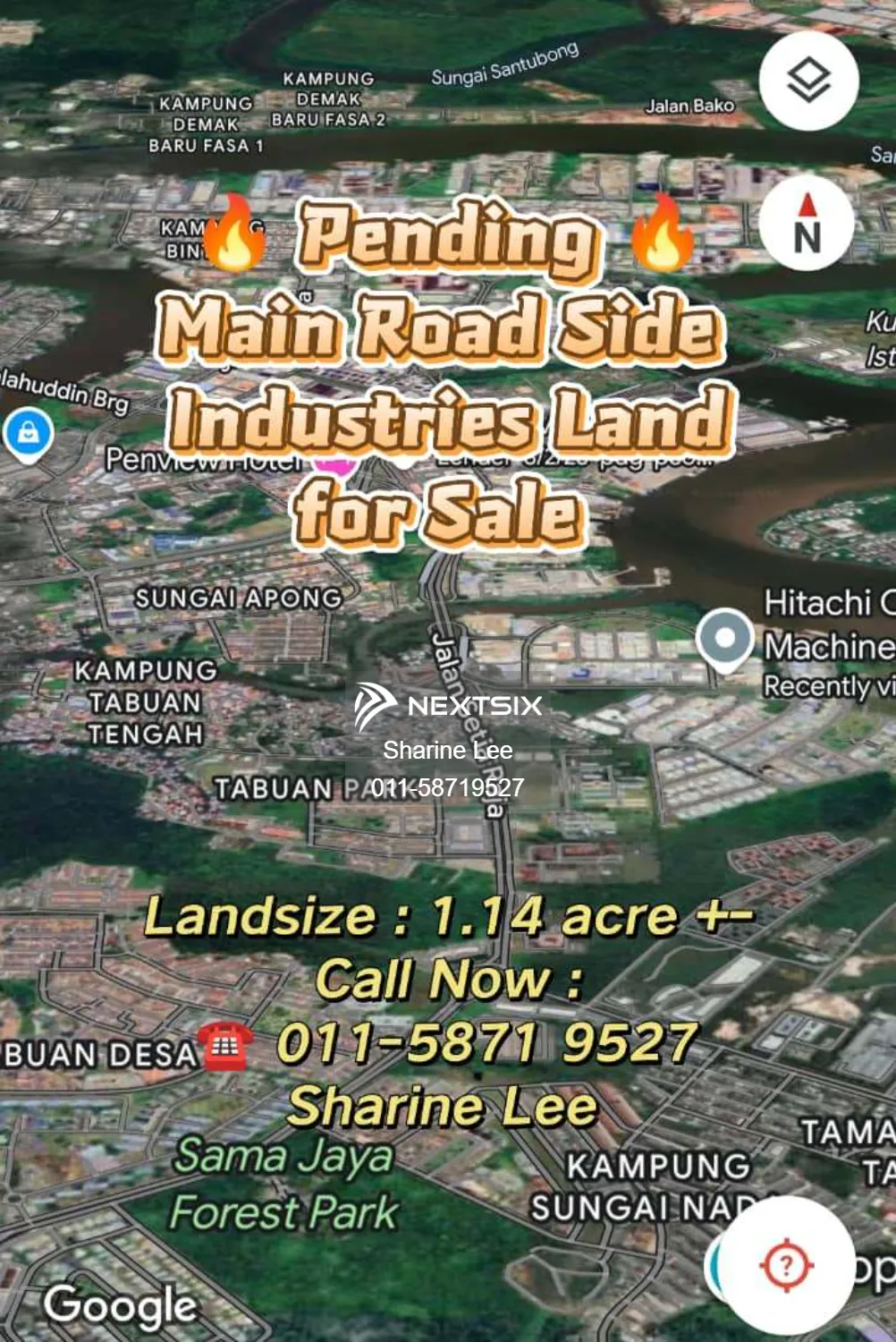 Industrial Land For Sale in Kuching Sarawak