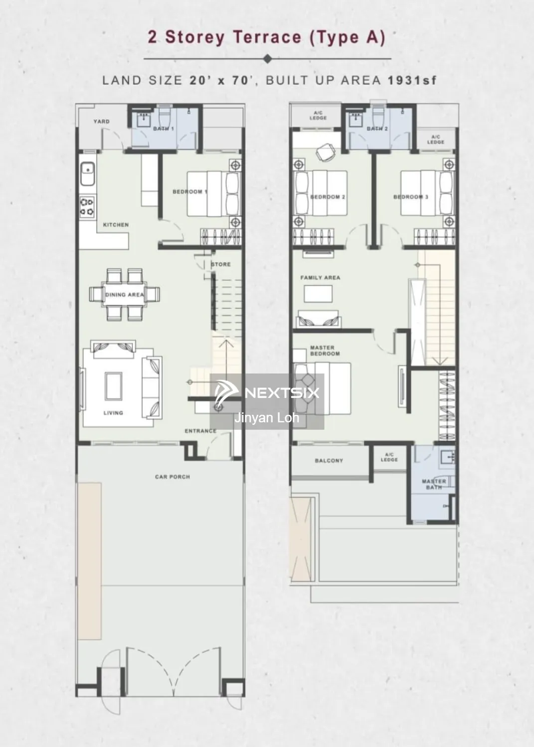 2-sty Terrace/Link House For Sale in Gelang Patah Johor - Image 6