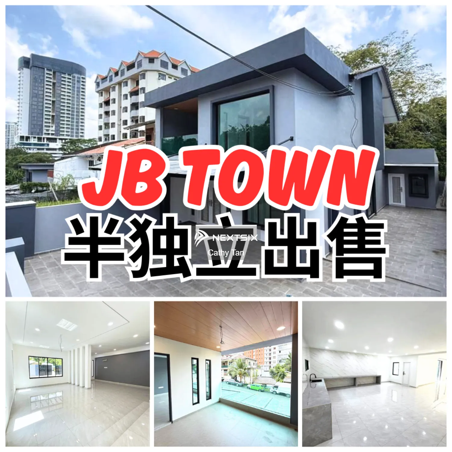 Semi-detached House For Sale in Johor Bahru Johor