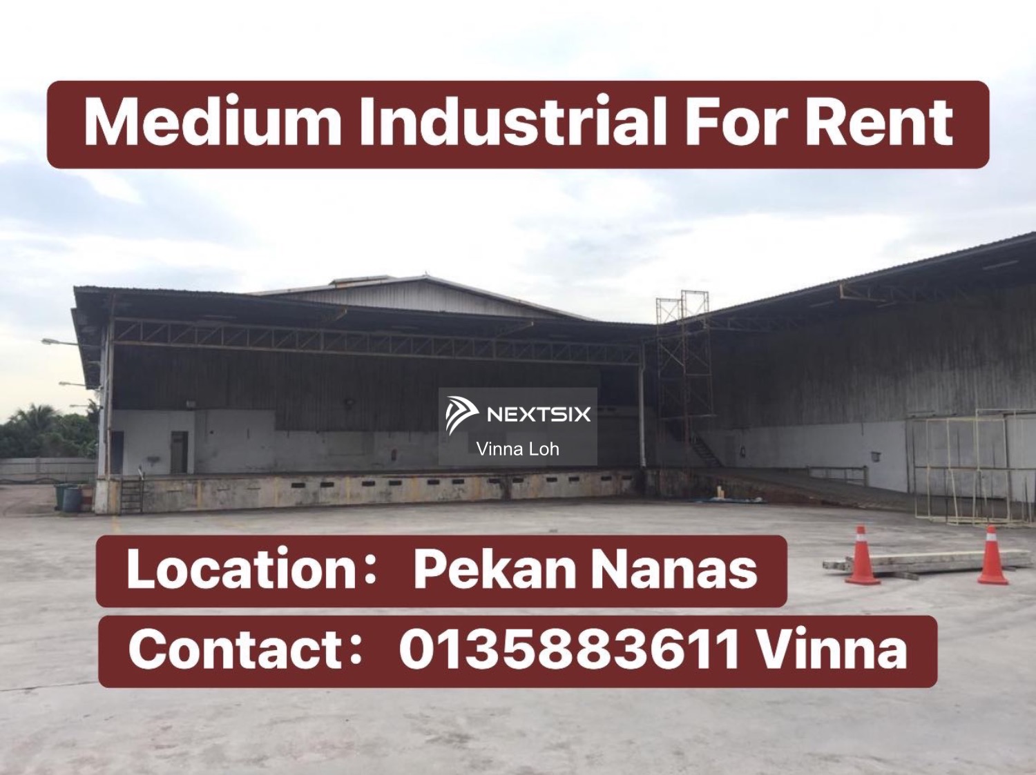 Commercial Semi-D For Rent in Pekan Nanas Johor