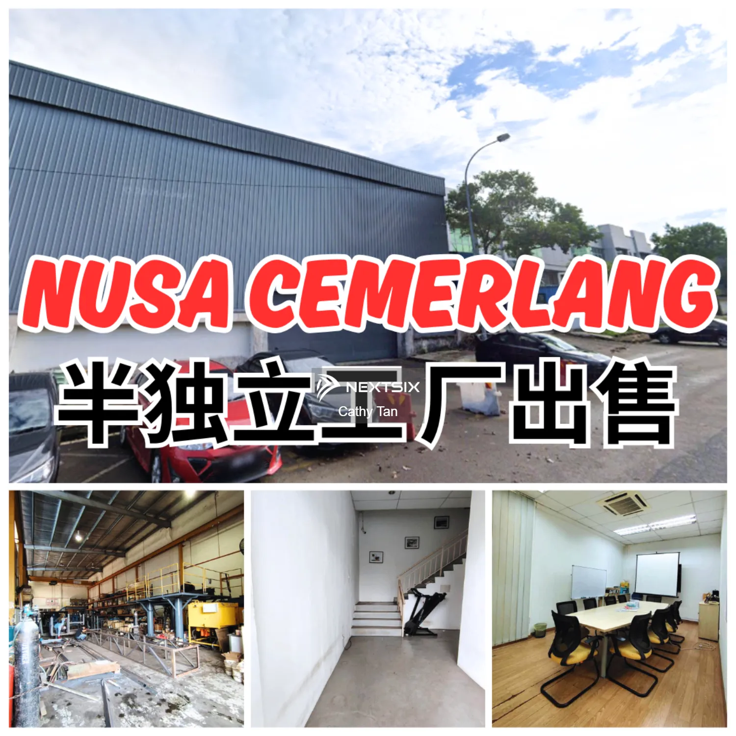 Semi-D Factory For Sale in Gelang Patah Johor