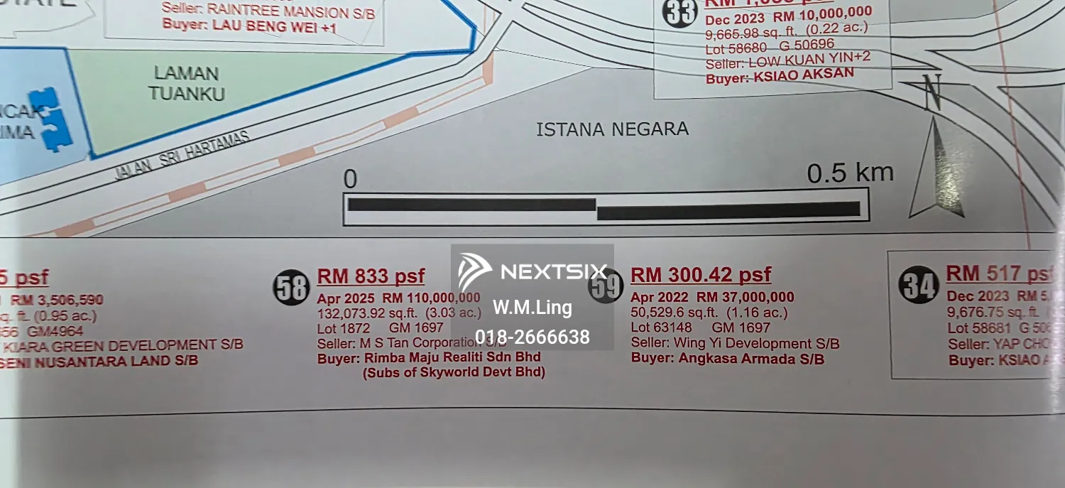 Agricultural Land For Sale in Mont Kiara Wilayah Persekutuan Kuala Lumpur - Image 6