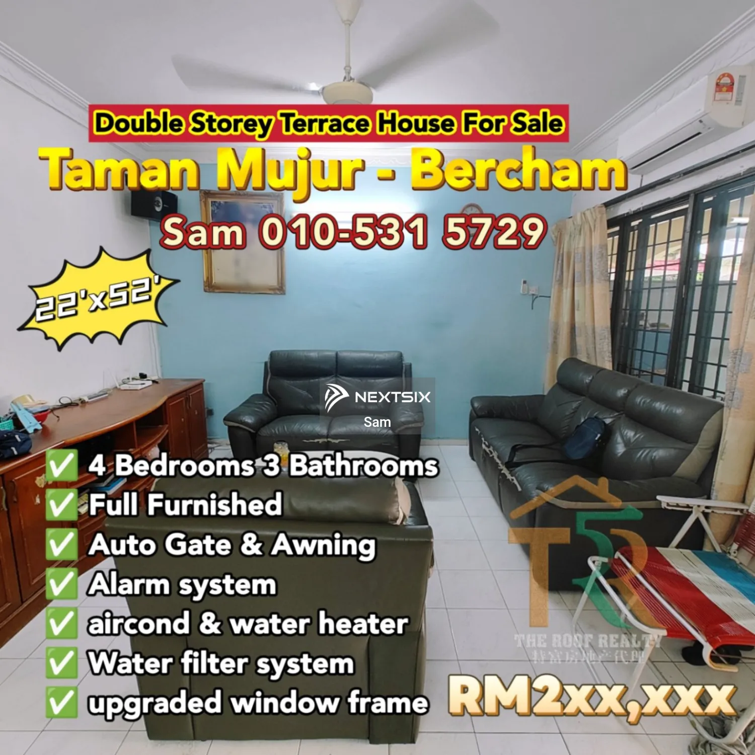 2-sty Terrace/Link House For Sale in Ipoh Perak