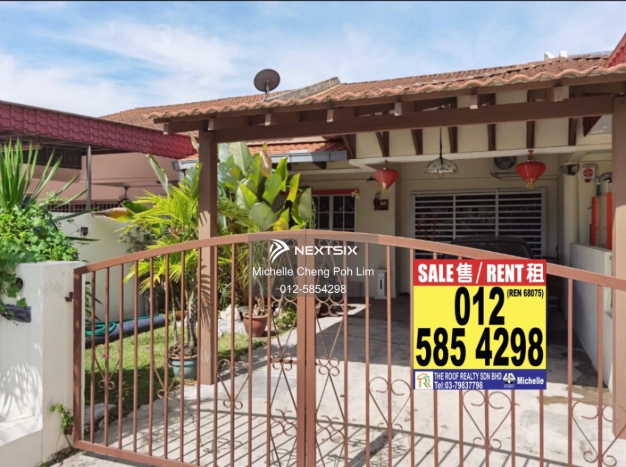 1-sty Terrace/Link House For Sale in Ipoh Perak